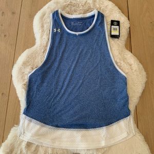 Under Armour Blue Tank Top Size M